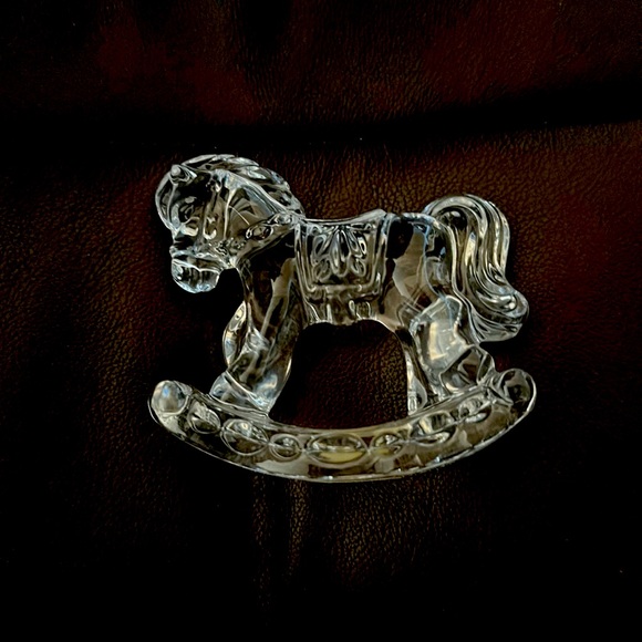 Princess House Other - Princess House Rocking Horse Figurine #840 24% Lead Crystal Made in Germany NIB
